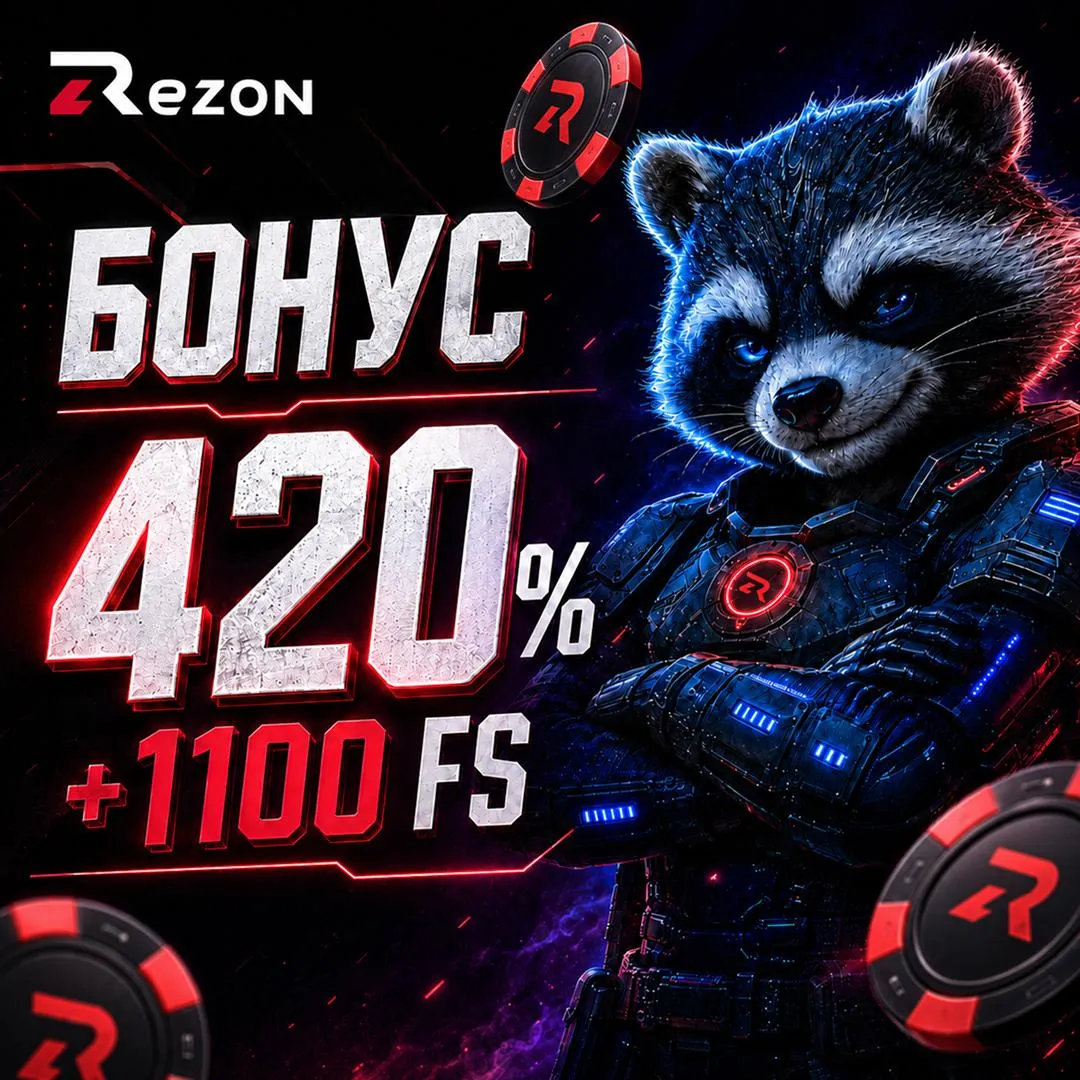 Логотип Rezon Casino